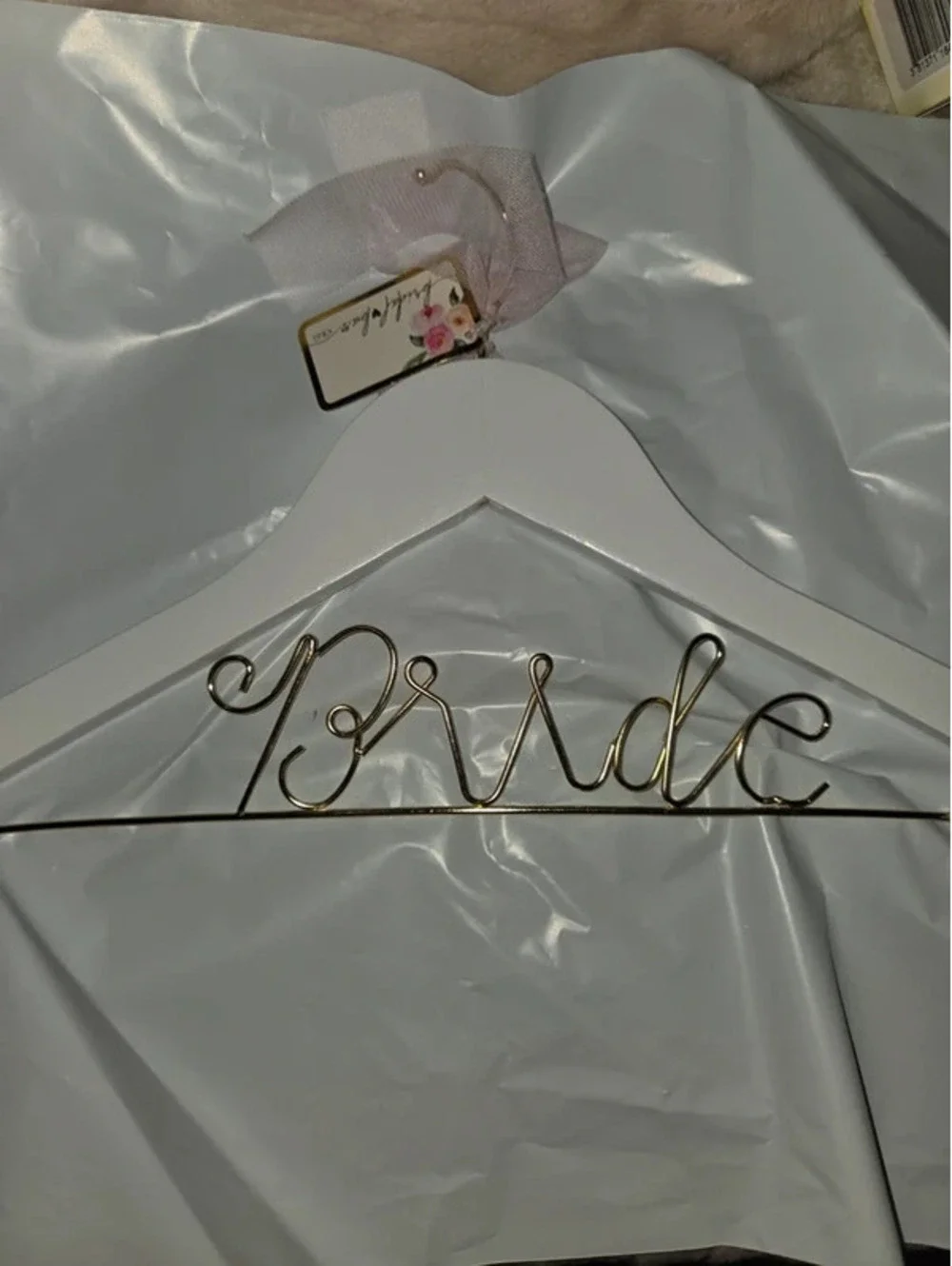 Bride hanger wedding